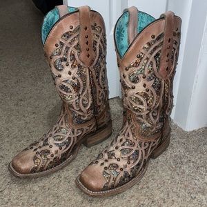 Corral Square Toe Boots
